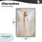 Stupell Industries Divine White Robe Angel Framed Giclee, design by Petal Prints Design